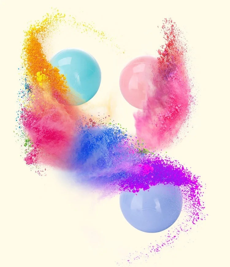 50 Uds. Bolas de plástico de colores para bebé, piscina de agua, pelota de ola oceánica, piscina para niños con aro de baloncesto, casa de juegos, tiendas de campaña al aire libre, accesorios de juguete