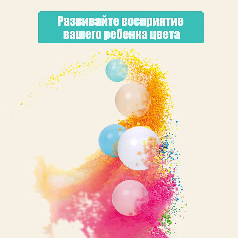 20 unids/lote de bolas de PE seguras de 5,5 cm para piscina seca, juguetes ecológicos para bebés, parque infantil, tienda, juguetes para niños, bolas suaves de océano