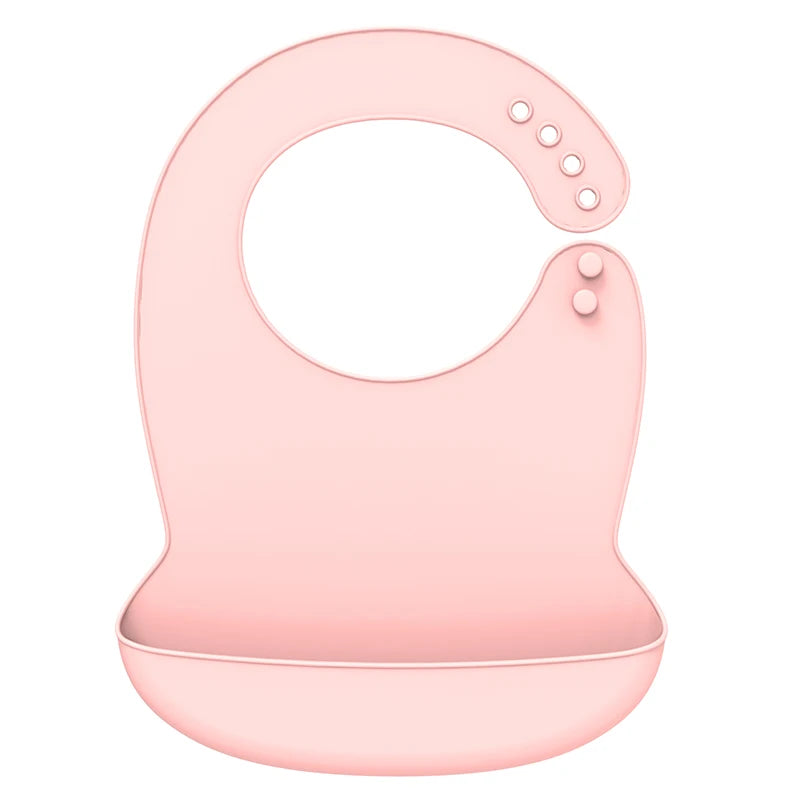 Babero de silicona para bebé, Baberos impermeables con goteo de Saliva y plátano, delantales comestibles suaves para alimentación de recién nacido, bufanda ajustable para eructar para bebé