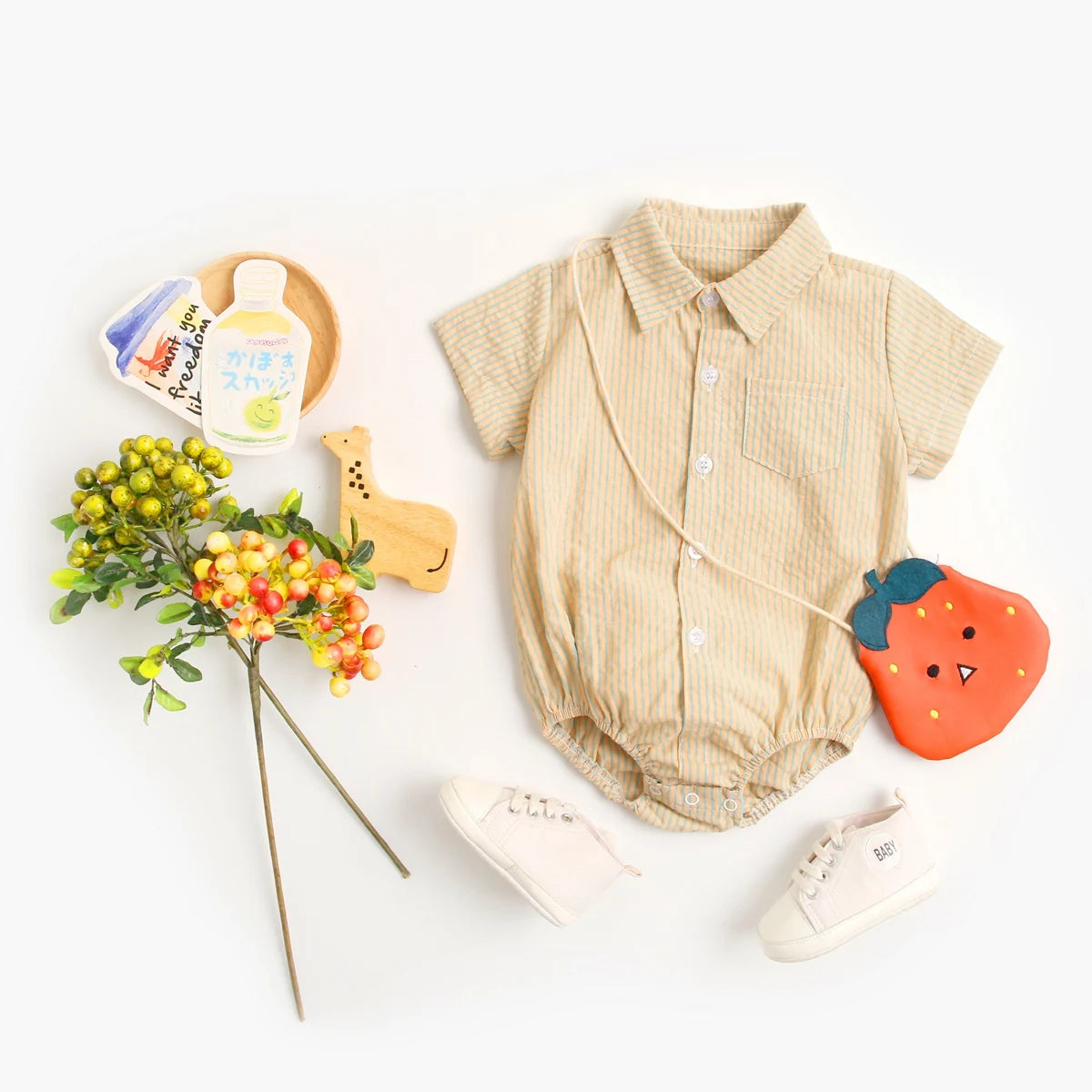 Sanlutoz, monos de verano para bebés, monos de algodón de manga corta para bebés, ropa a cuadros, monos a la moda
