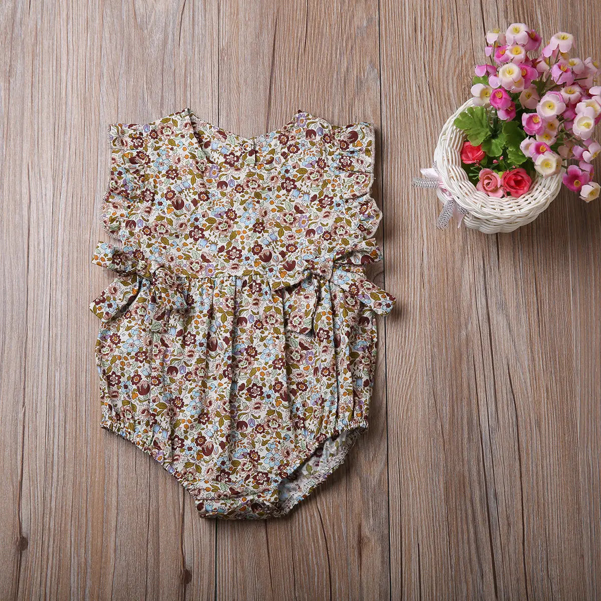 Top para recién nacidos, bebés y niñas, mono calado de una pieza, mono sin mangas de verano de 0 a 24M