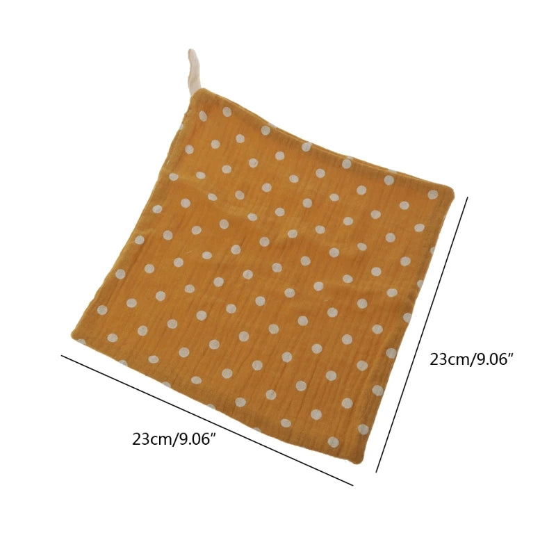 Toallas de muselina para bebé, paños para manos y cara, pañuelo para Saliva, babero, gasa de algodón, 5 unids/lote