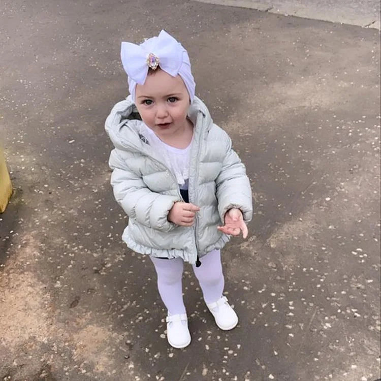 1 pieza, gorro estampado para bebé, gorro para niños, lazo para niñas recién nacidas, accesorios de fotografía de diamantes, gorro para primavera y otoño, accesorios infantiles