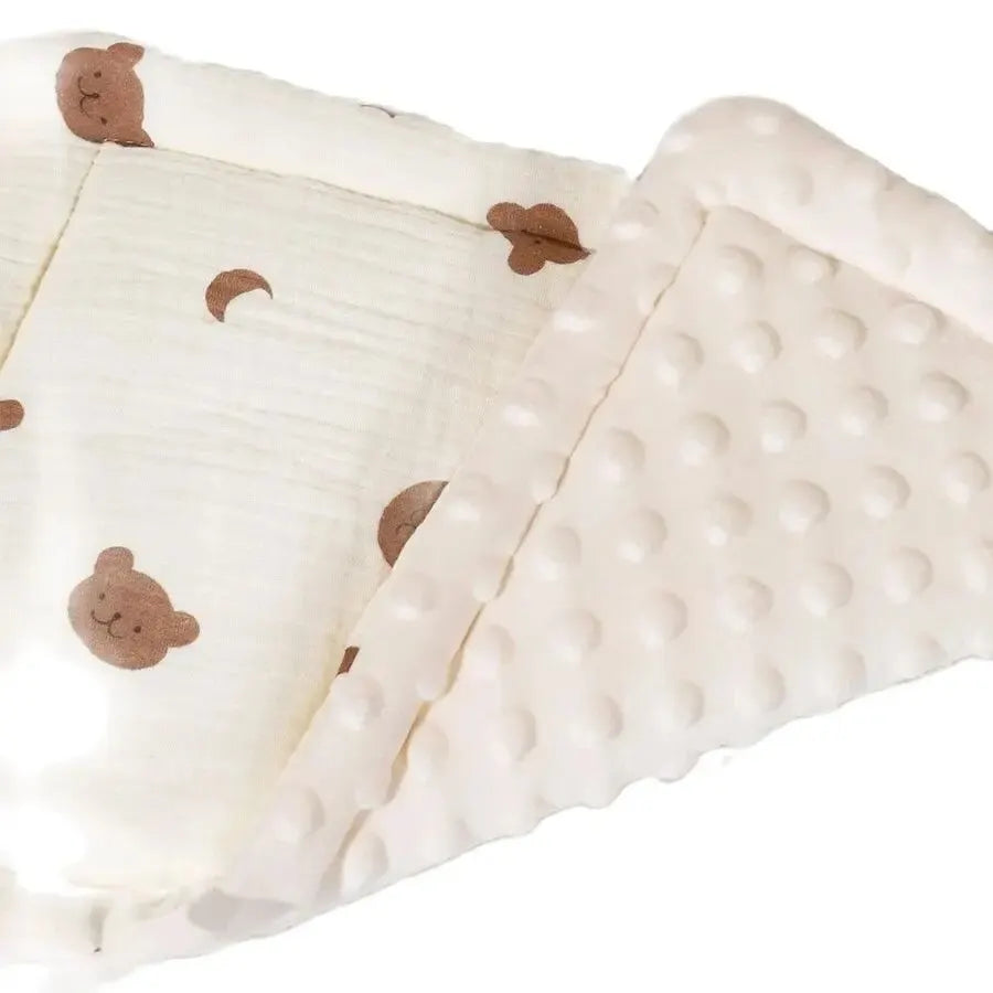Almohadillas para recién nacido, almohada Universal de algodón transpirable, absorción del sudor, 0 a 6 meses