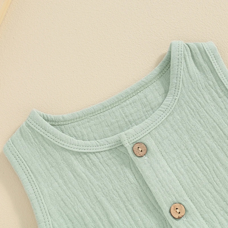 Pudcoco-ropa de verano para bebé y niño, pelele acanalado de manga corta, monos sólidos, traje para niña pequeña, Mono para niña recién nacida de 0 a 18M