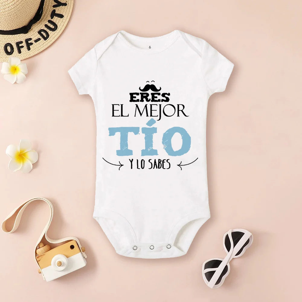 Be You Be My Godmother & Godfather-body con estampado para bebé, ropa de bautismo para Madrina Padrino, monos infantiles de verano