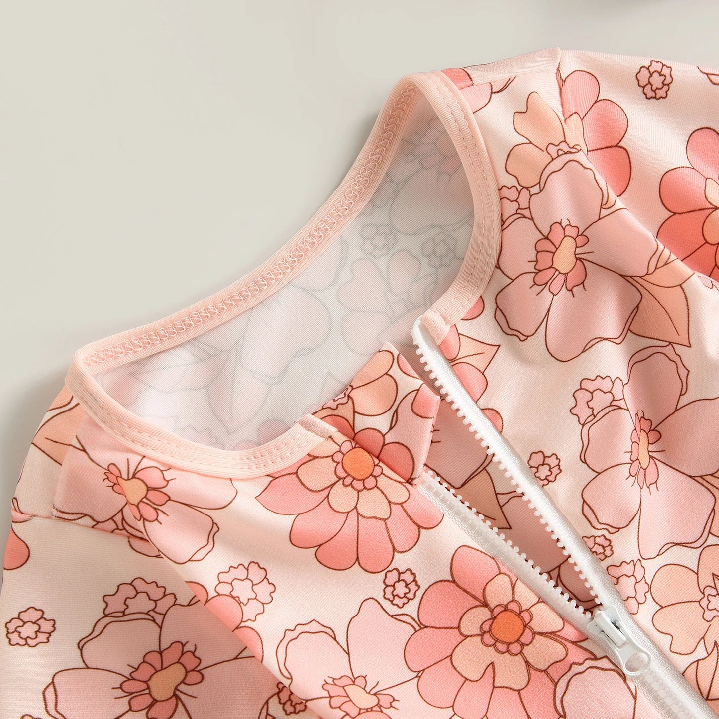Traje de baño de manga larga para bebé y niña pequeña, Bañador con estampado de fresas y sombrero para el sol, 6M-3T