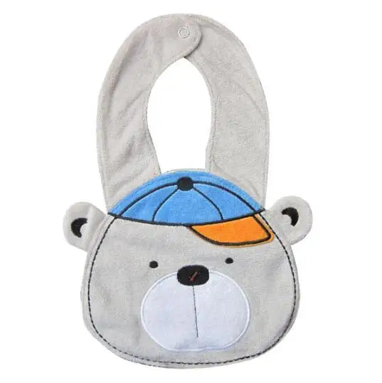 Baberos suaves para niñas, delantal para niños, accesorios para recién nacidos, artículos de material, cena de alimentación sólida, toalla de pato de Animal, niños pequeños