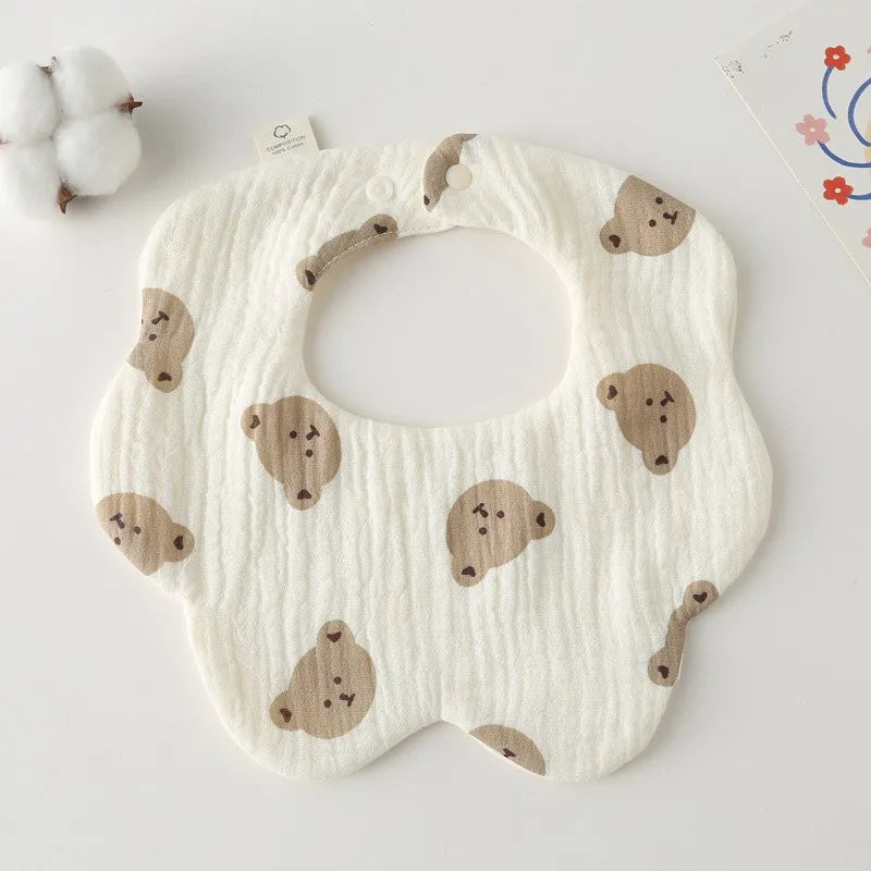 Baberos para eructar para bebés y niños recién nacidos, toalla de Saliva de algodón, babero de alimentación para niños pequeños, paños para eructar engrosados, nuevo