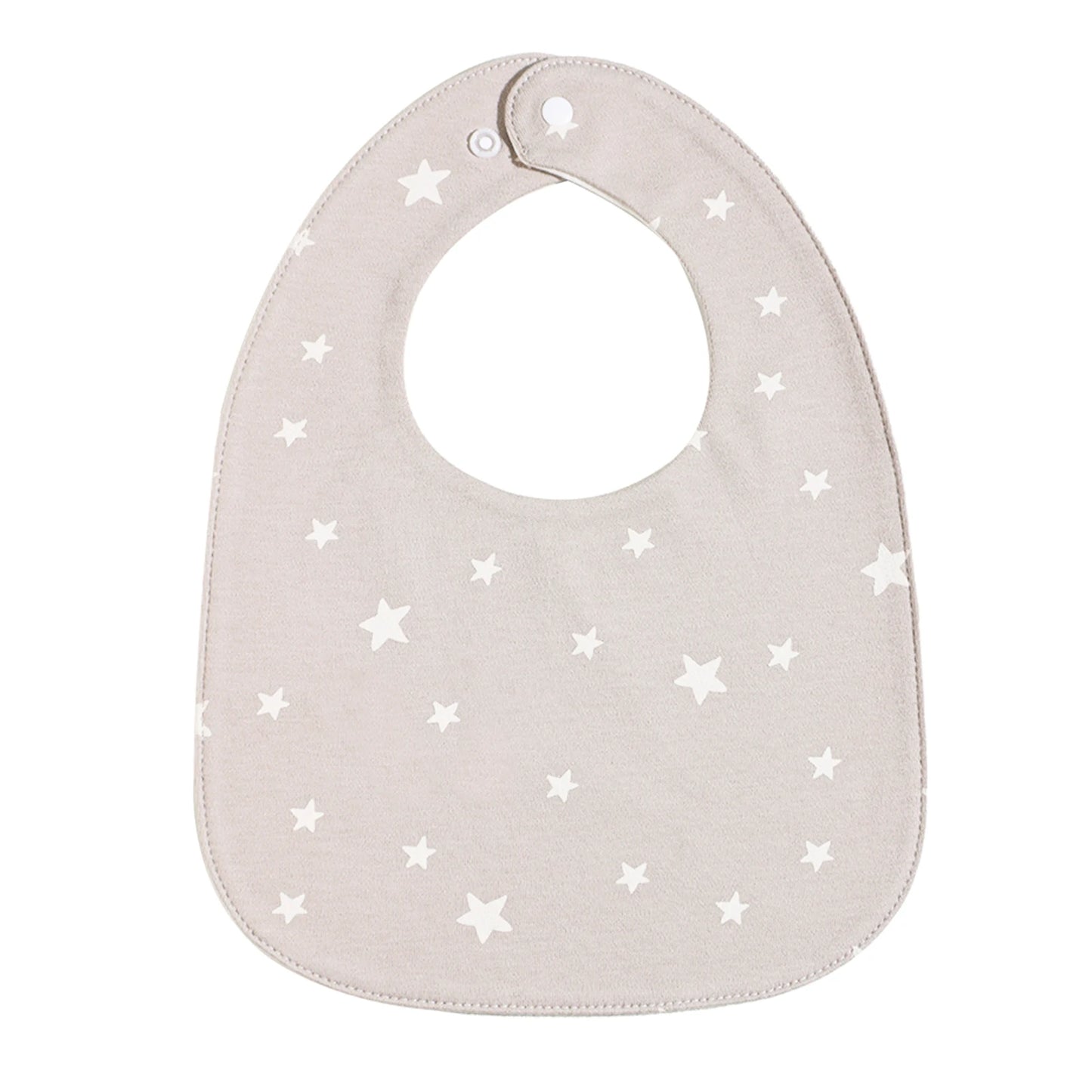 Baberos INSULAR de 3 capas para bebé, paños para eructar, Baberos de algodón suave, babero ajustable en forma de U, Baberos de alimentación para recién nacidos, bolsa de arroz para Saliva