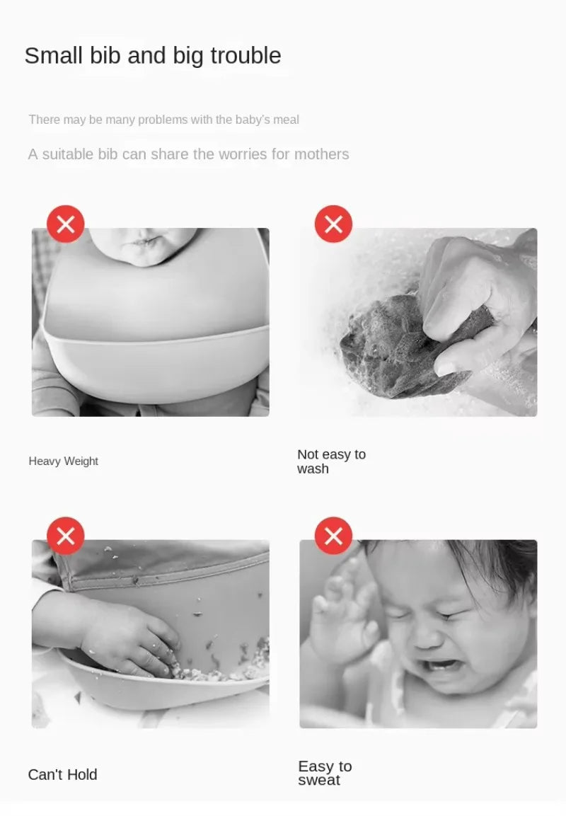 Babero suave impermeable para bebé, paño de alimentación ajustable de manga larga para niño pequeño y niña, bata de pintura, delantal para comer comida infantil