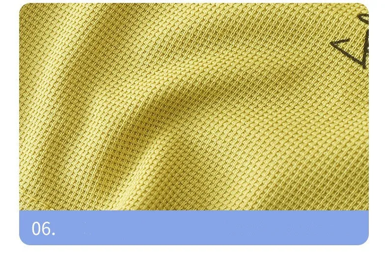 Camiseta y pantalones cortos de estilo coreano para niños de 1 a 12 años, conjuntos de ropa de 2 piezas, traje deportivo informal de verano con Oso de dibujos animados, a la moda