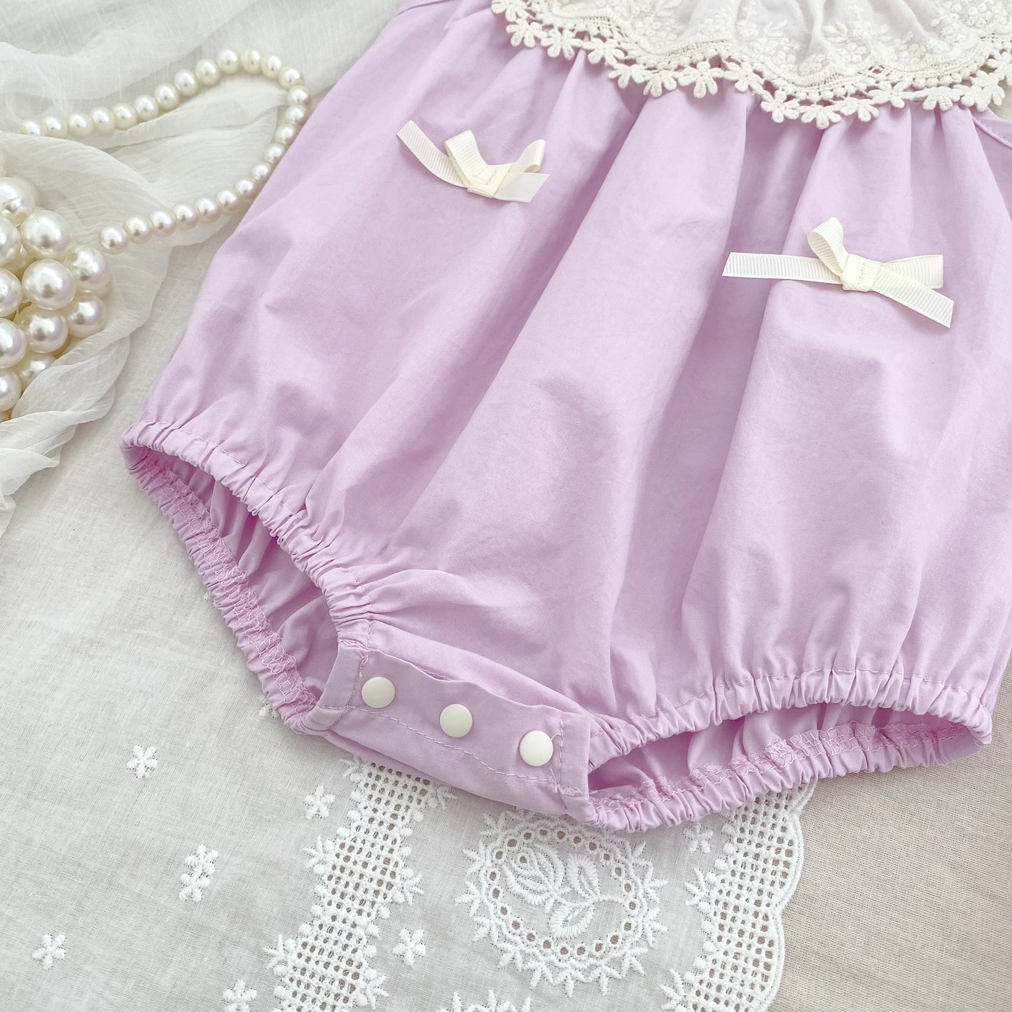 Vestido de encaje con cuello de pétalo para hermanas, peleles para bebés, ropa para niñas, vestido de princesa para fiesta con lazo, ropa dulce y bonita para niños
