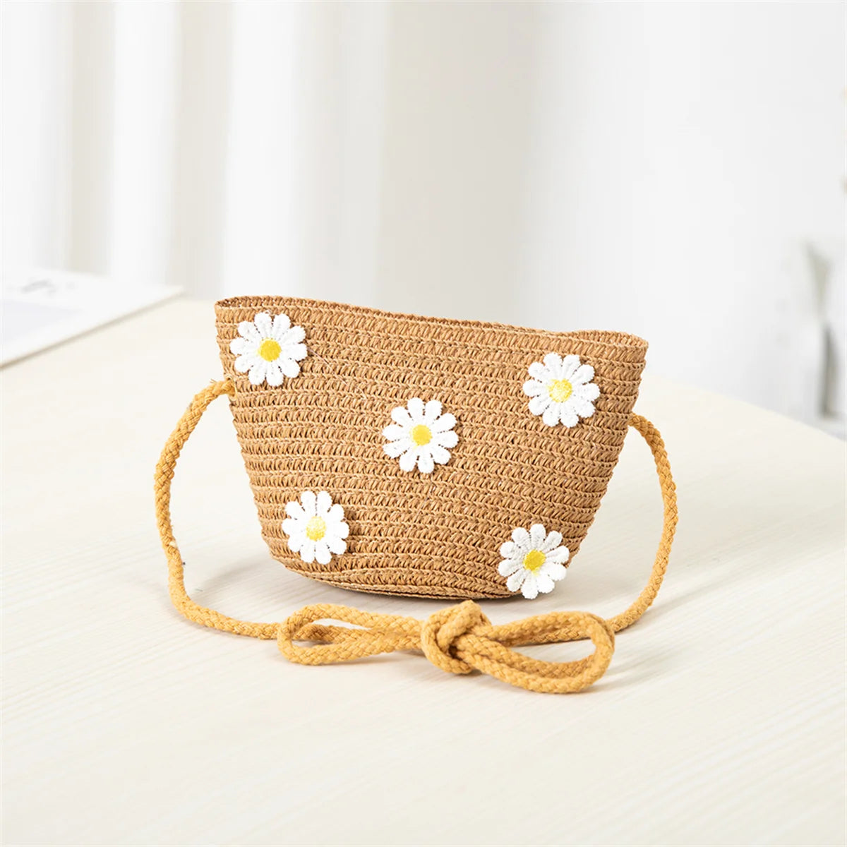 Sombrero de Sol para niños y niñas, conjunto de gorro con bolsa de paja, protección solar de viaje para bebé, sombreros de playa, sombrero de pescador para el sol, novedad de verano