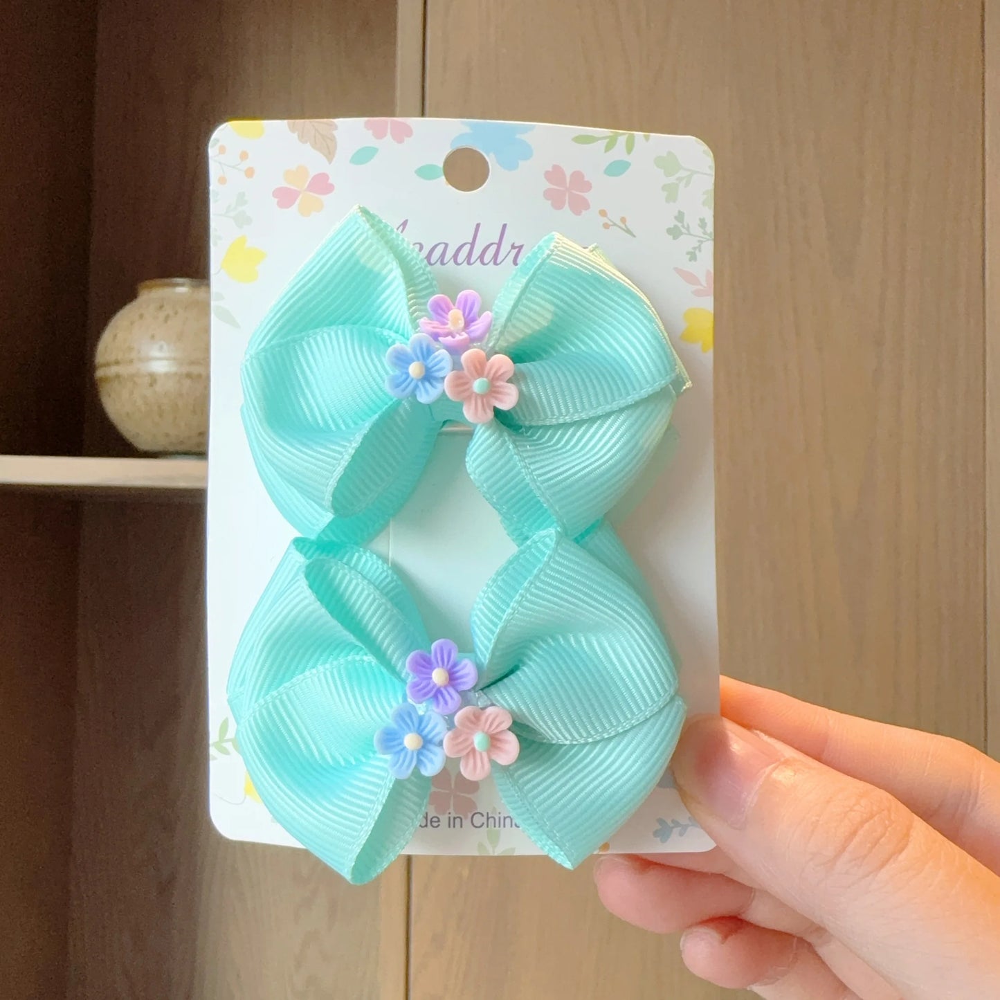 2 uds. De lazos para el pelo lisos para bebé, pinzas para el pelo, horquilla con lazo para niña, pasadores con lazo, accesorios para el cabello para niños