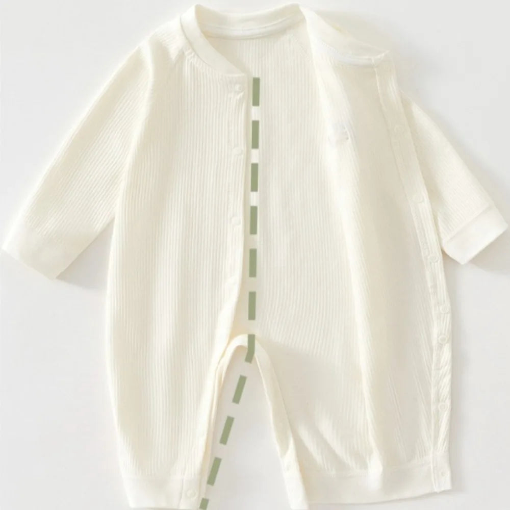 AYNIGIELL Mono para bebé, ropa de dormir de primavera y otoño, ropa de algodón puro para recién nacidos de 0 a 18 meses, mono para niños y niñas