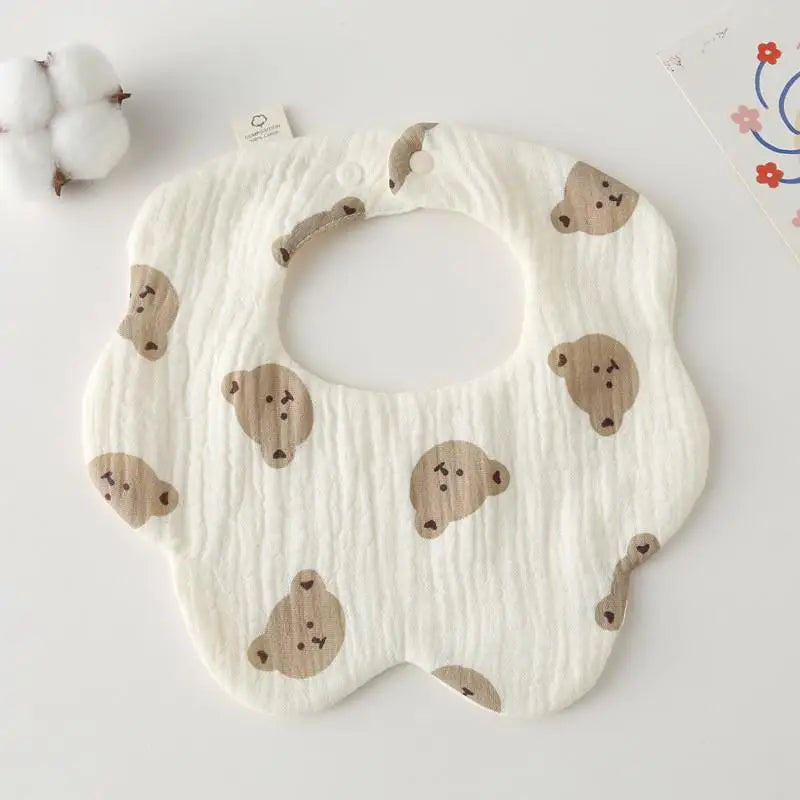 Baberos para eructar para bebés y niños recién nacidos, toalla de Saliva de algodón, babero de alimentación para niños pequeños, paños para eructar engrosados, nuevo