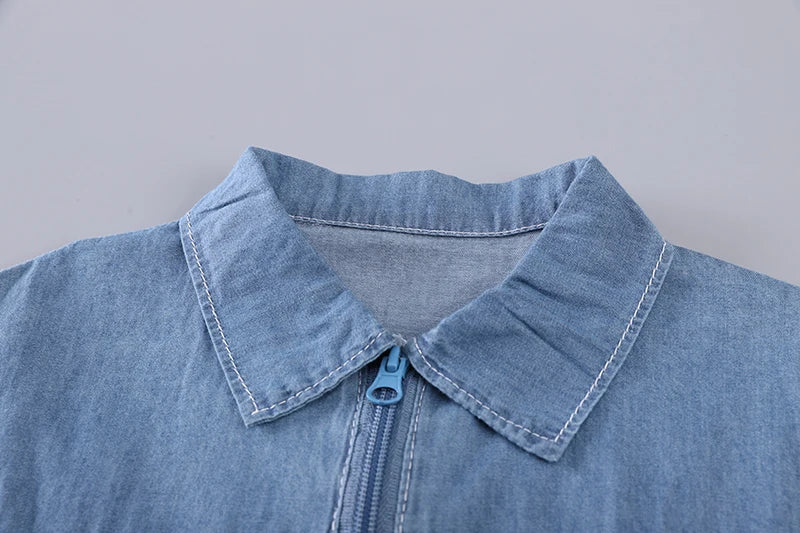 Nuevos conjuntos de ropa vaquera de verano para niños, camiseta Lerrer de dibujos animados a la moda para niños, pantalones cortos, 2 uds., trajes informales para bebés