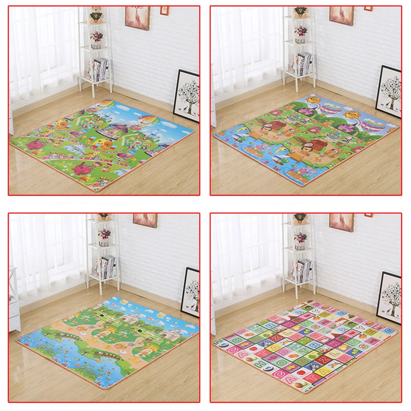 Alfombra de juego para bebés de 120x90cm, alfombra para actividades EPE, gimnasio, esteras para gatear, alfombra de juego para bebés, alfombra para niños, suelo, juguetes de espuma Eva para recién nacidos