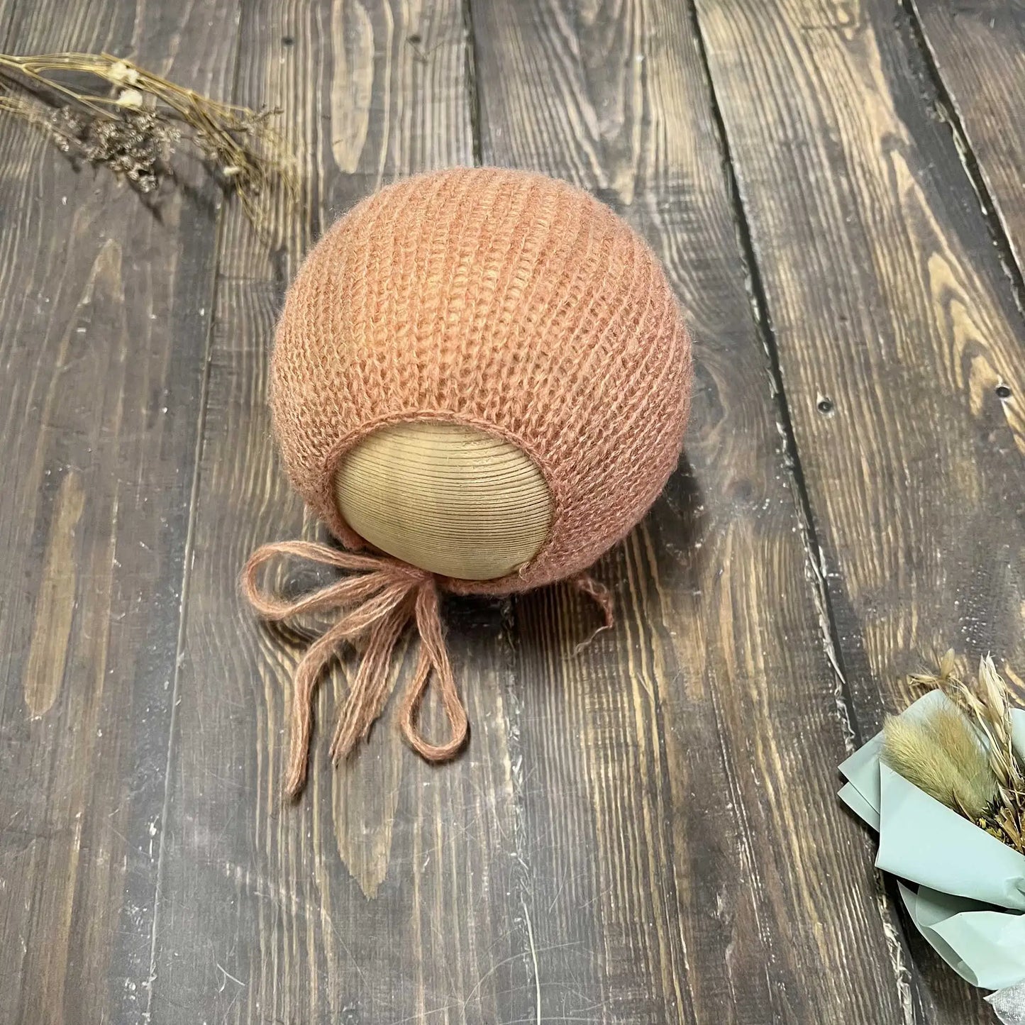 Accesorios de fotografía recién nacido elásticos Don & Judy, conjunto de envoltura con sombrero, Mohair tejido a mano suave, fondo para sesión de fotos de bebés, juegos de 2 uds.