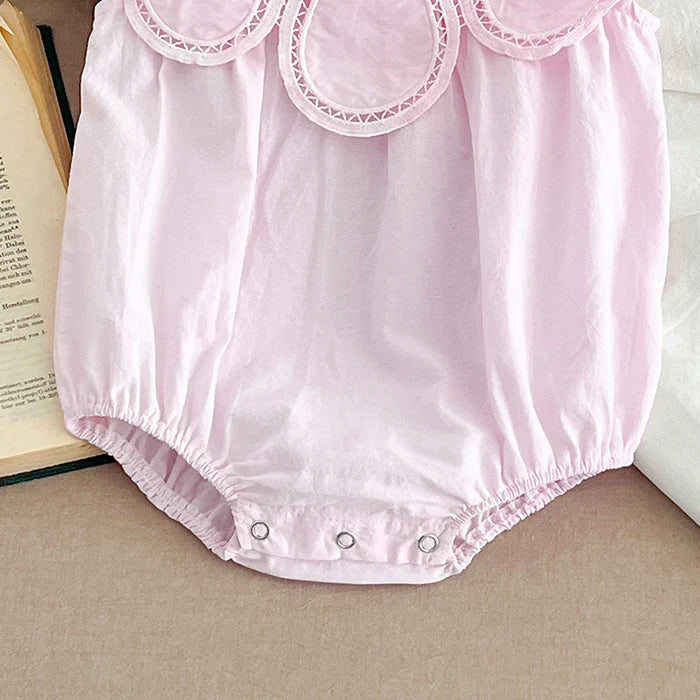 Body de verano para niña pequeña, mono sin mangas de algodón empalmado para niña recién nacida, ropa para niña de 0 a 24 meses, novedad de 2024