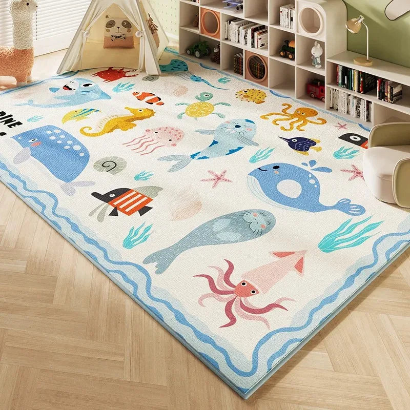 Alfombra de astronautas espaciales para sala de estar, decoración del hogar, sofá, mesa, alfombras de área grande, dormitorio, mesita de noche, alfombrilla para puerta de baño