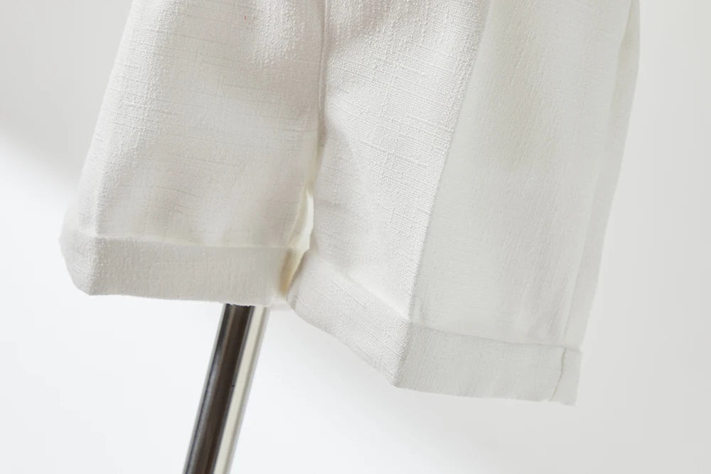 Trajes blancos para niños, vestido Formal de fiesta de bautismo a la moda, chaleco, chal, pantalones cortos, sombrero, conjuntos de 4 Uds., conjunto de ropa de Boutique de cumpleaños para niños