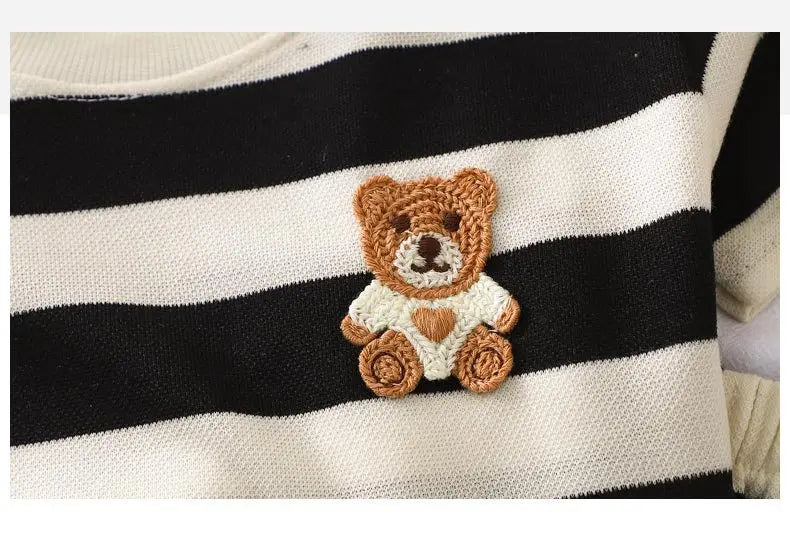 Ropa para niños, traje de manga corta para niños, Top a rayas + Pantalones cortos, camiseta de 2 piezas, ropa de verano para bebés, ropa para niños y niñas
