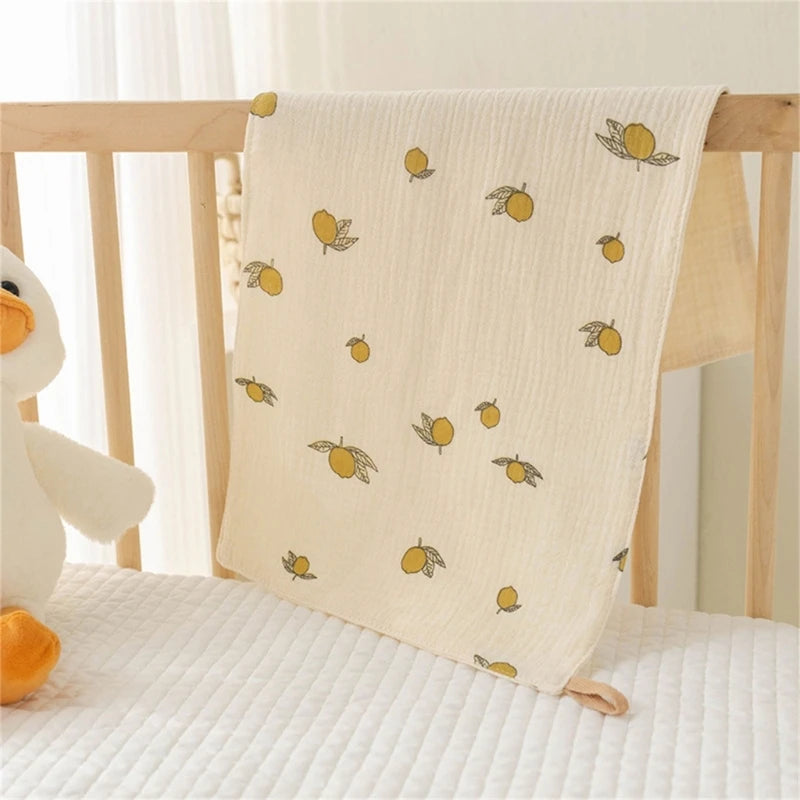 Toalla de muselina de algodón para la cara del bebé, paño largo para eructar para recién nacidos, toallas de mano para guardería, Baberos babeantes, toallita, artículos para bebé