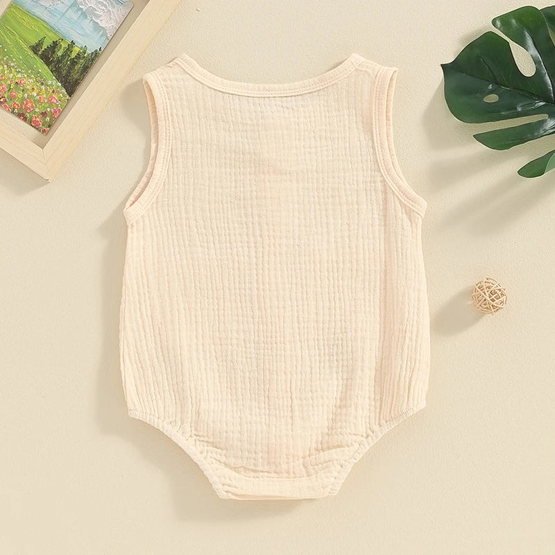 Pudcoco-ropa de verano para bebé y niño, pelele acanalado de manga corta, monos sólidos, traje para niña pequeña, Mono para niña recién nacida de 0 a 18M