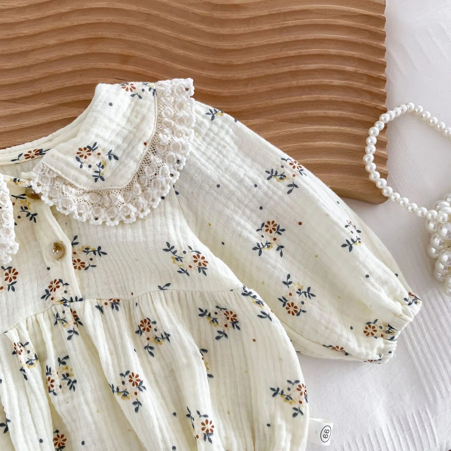 2025 primavera recién nacido bebé niñas mameluco + sombrero 2 uds solapa peleles florales niños moda ropa de bebé recién nacido niña mono