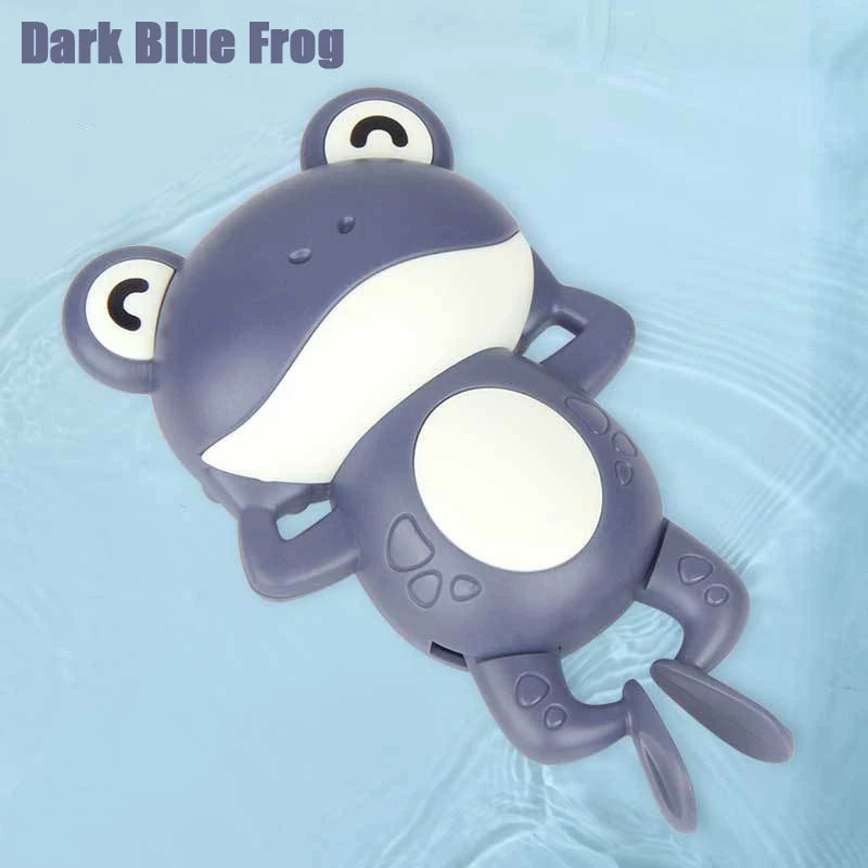 Juguetes de baño para bebé, bonito baño, tortuga, ballena, piscina, playa, cadena clásica, mecanismo de relojería, juguete de agua para niños, juguetes para jugar en el agua