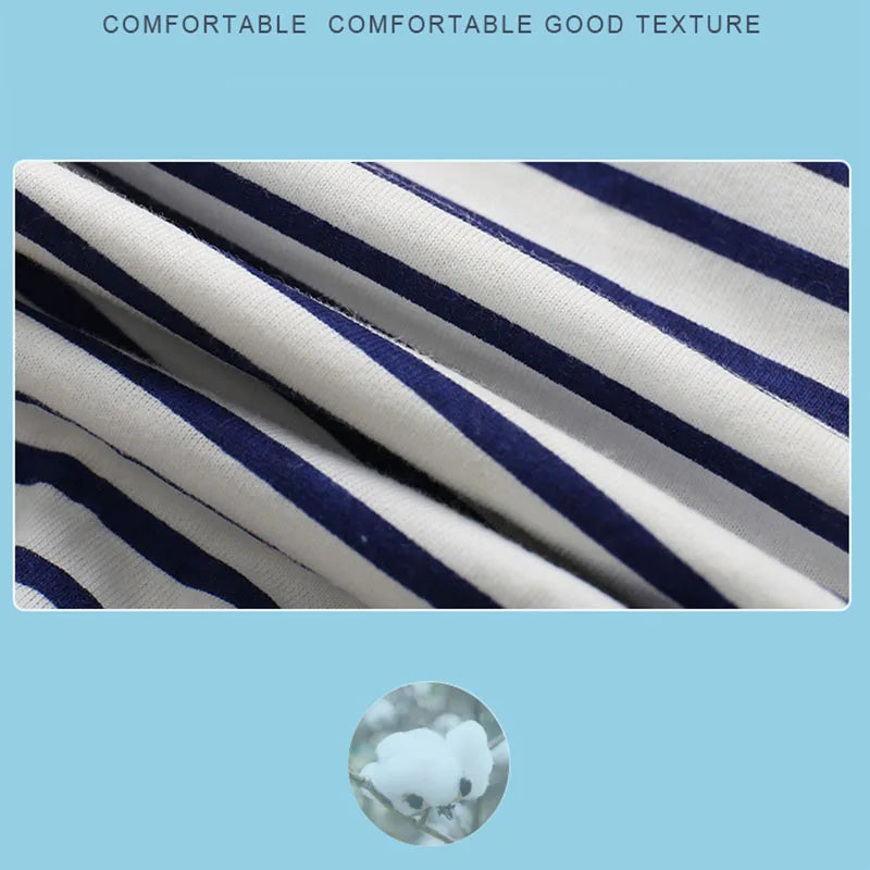 Verano niños niño 2 uds pantalones cortos de algodón suave ropa Casual transpirable niños niña bebé raya de dibujos animados deportes playa medio pantalón 2-5 Y