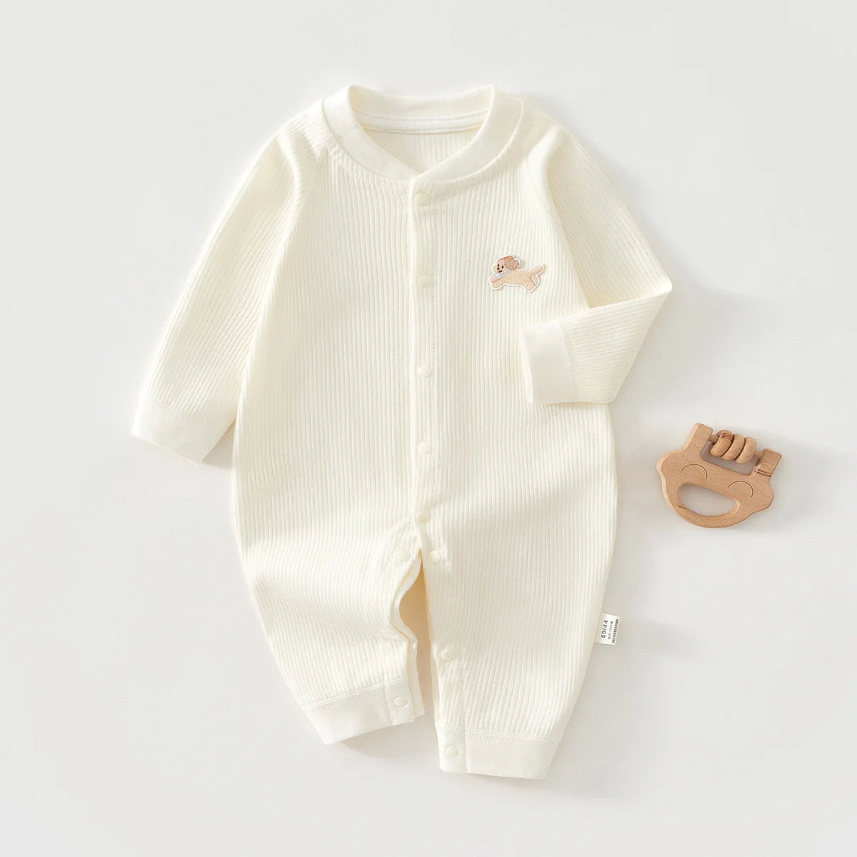 AYNIGIELL Mono para bebé, ropa de dormir de primavera y otoño, ropa de algodón puro para recién nacidos de 0 a 18 meses, mono para niños y niñas