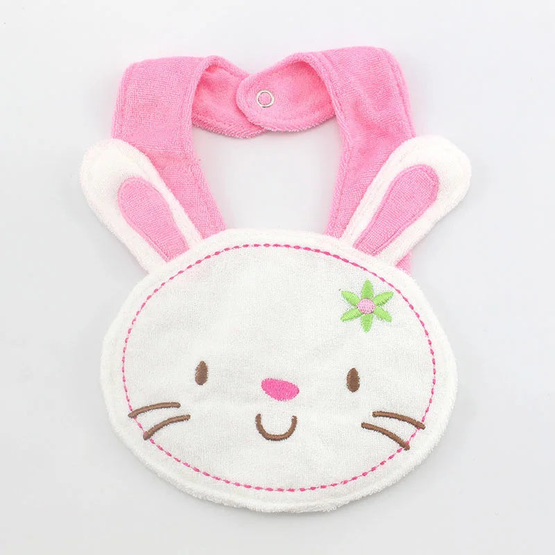 Baberos suaves para niñas, delantal para niños, accesorios para recién nacidos, artículos de material, cena de alimentación sólida, toalla de pato de Animal, niños pequeños