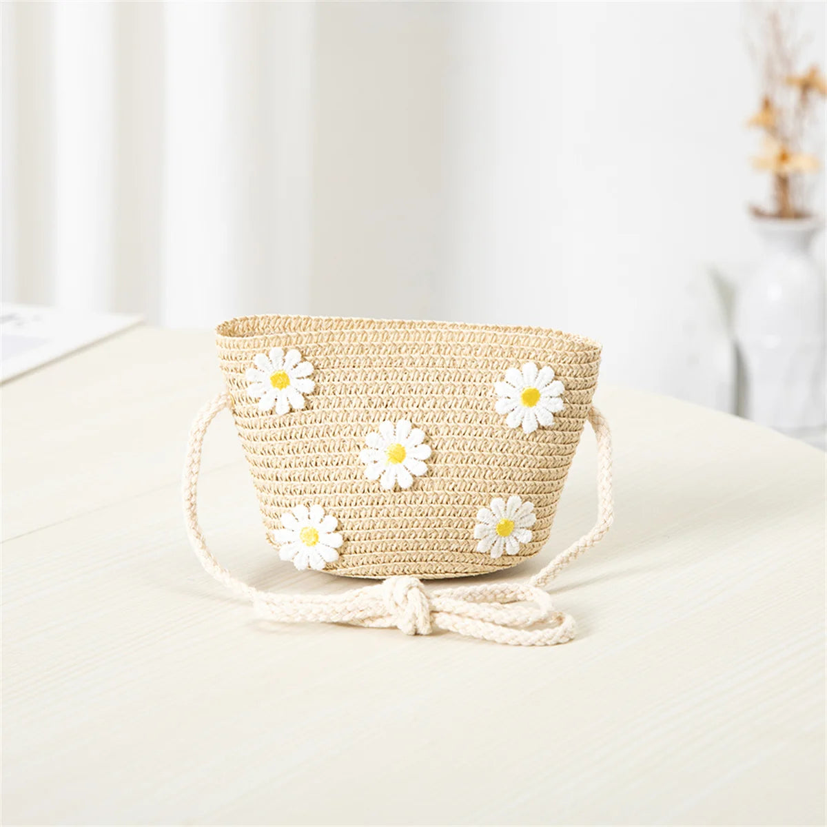 Sombrero de Sol para niños y niñas, conjunto de gorro con bolsa de paja, protección solar de viaje para bebé, sombreros de playa, sombrero de pescador para el sol, novedad de verano