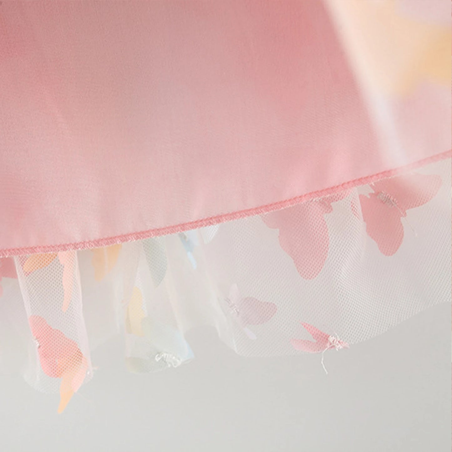 Nuevos vestidos de noche para fiesta de cumpleaños para niñas, ropa de verano con alas de mariposa para niños, disfraz colorido dulce para niños pequeños