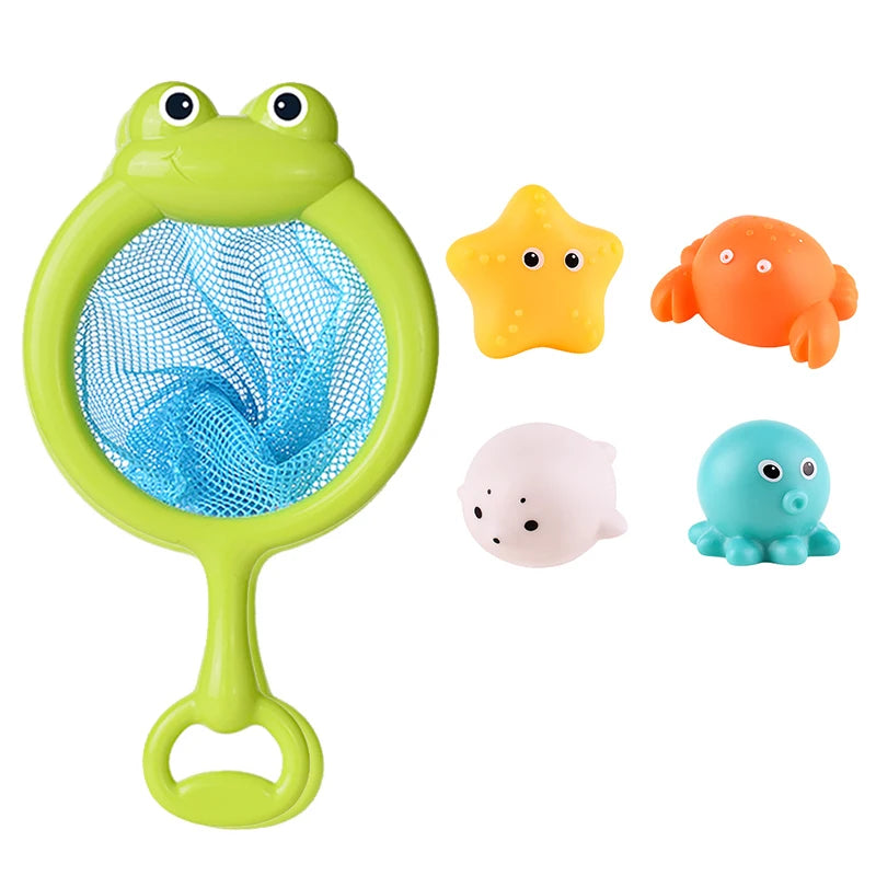 Juguetes con luz LED para bebé, animales bonitos, juguete de baño, agua de natación, flotador de goma suave, pato luminoso de inducción para niños, regalos divertidos