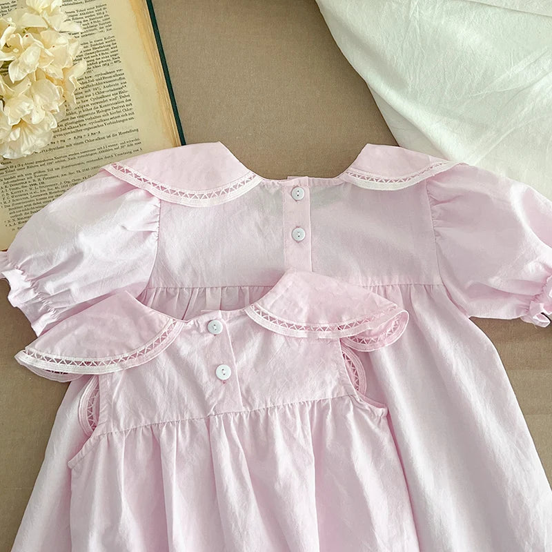 Body de verano para niña pequeña, mono sin mangas de algodón empalmado para niña recién nacida, ropa para niña de 0 a 24 meses, novedad de 2024