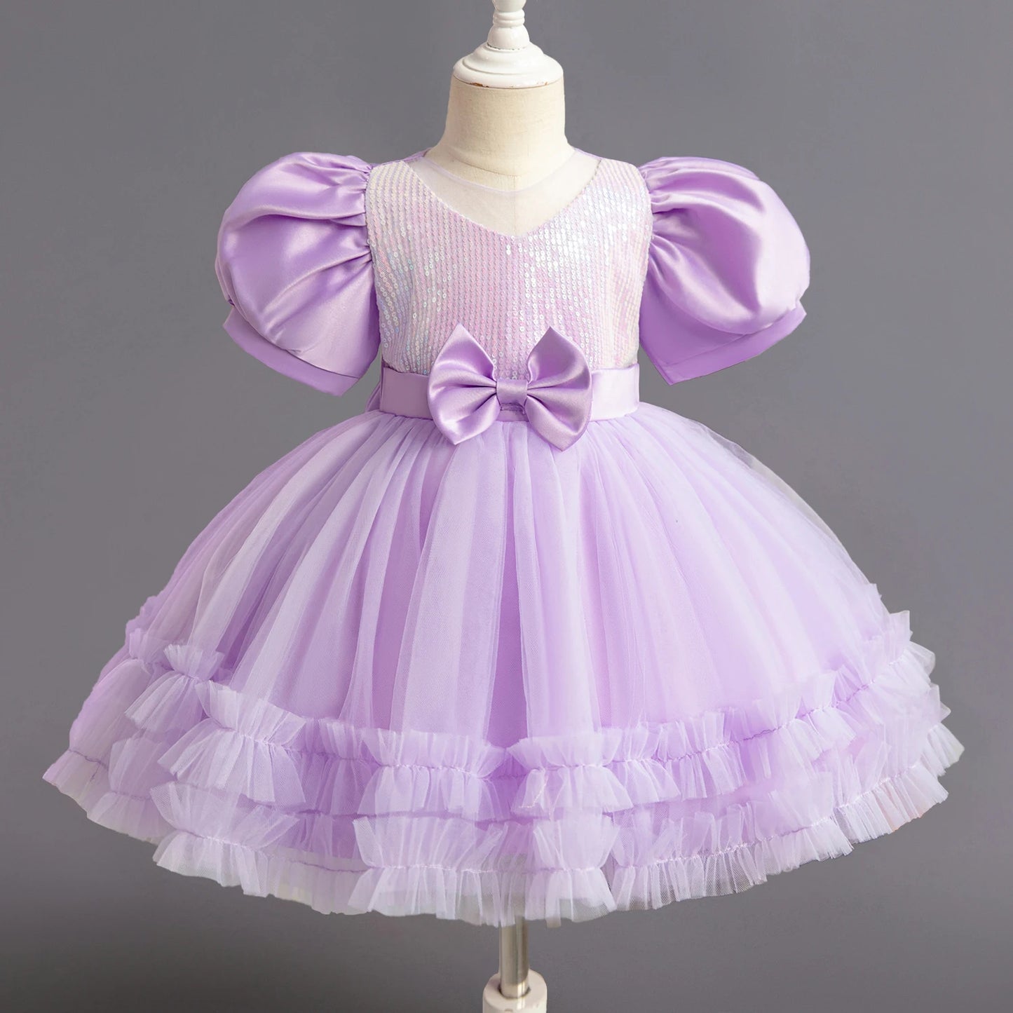 Vestido de niña recién nacida, vestidos de fiesta para niñas de 1 año, vestido de princesa de cumpleaños, vestido de bautizo con mangas peludas de verano, ropa de bebé
