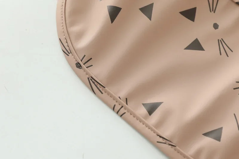 Babero suave impermeable para bebé, paño de alimentación ajustable de manga larga para niño pequeño y niña, bata de pintura, delantal para comer comida infantil