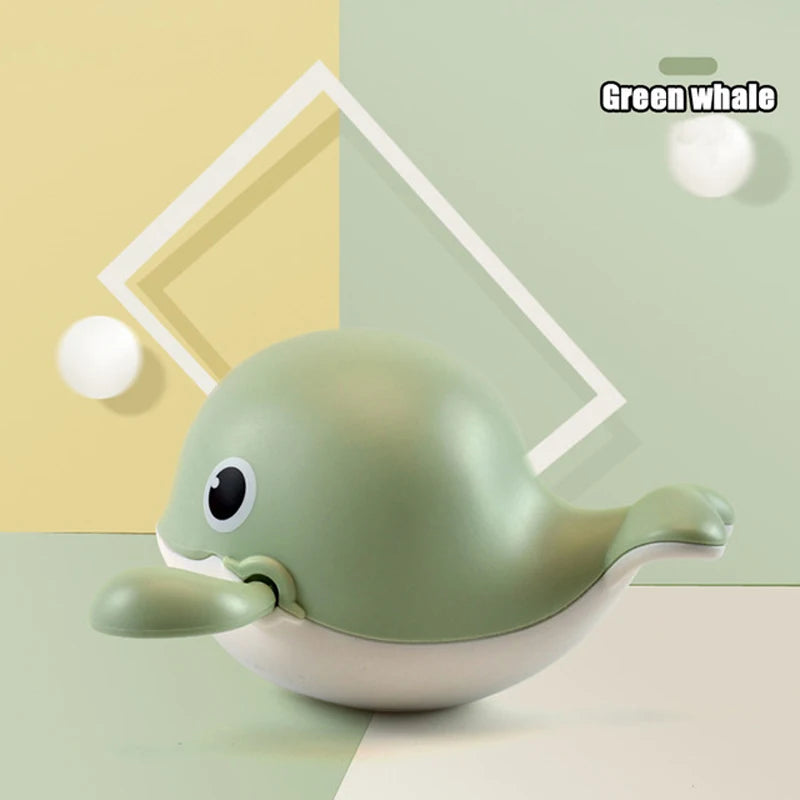 Juguetes de baño para bebé, bonito baño, tortuga, ballena, piscina, playa, cadena clásica, mecanismo de relojería, juguete de agua para niños, juguetes para jugar en el agua