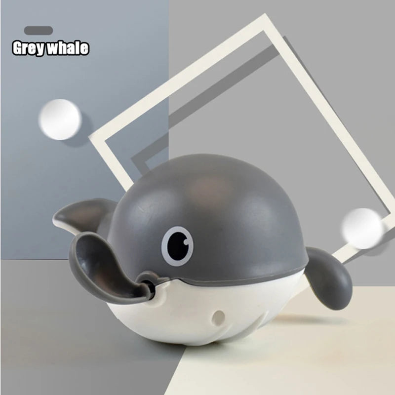 Juguetes de baño para bebé, bonito baño, tortuga, ballena, piscina, playa, cadena clásica, mecanismo de relojería, juguete de agua para niños, juguetes para jugar en el agua