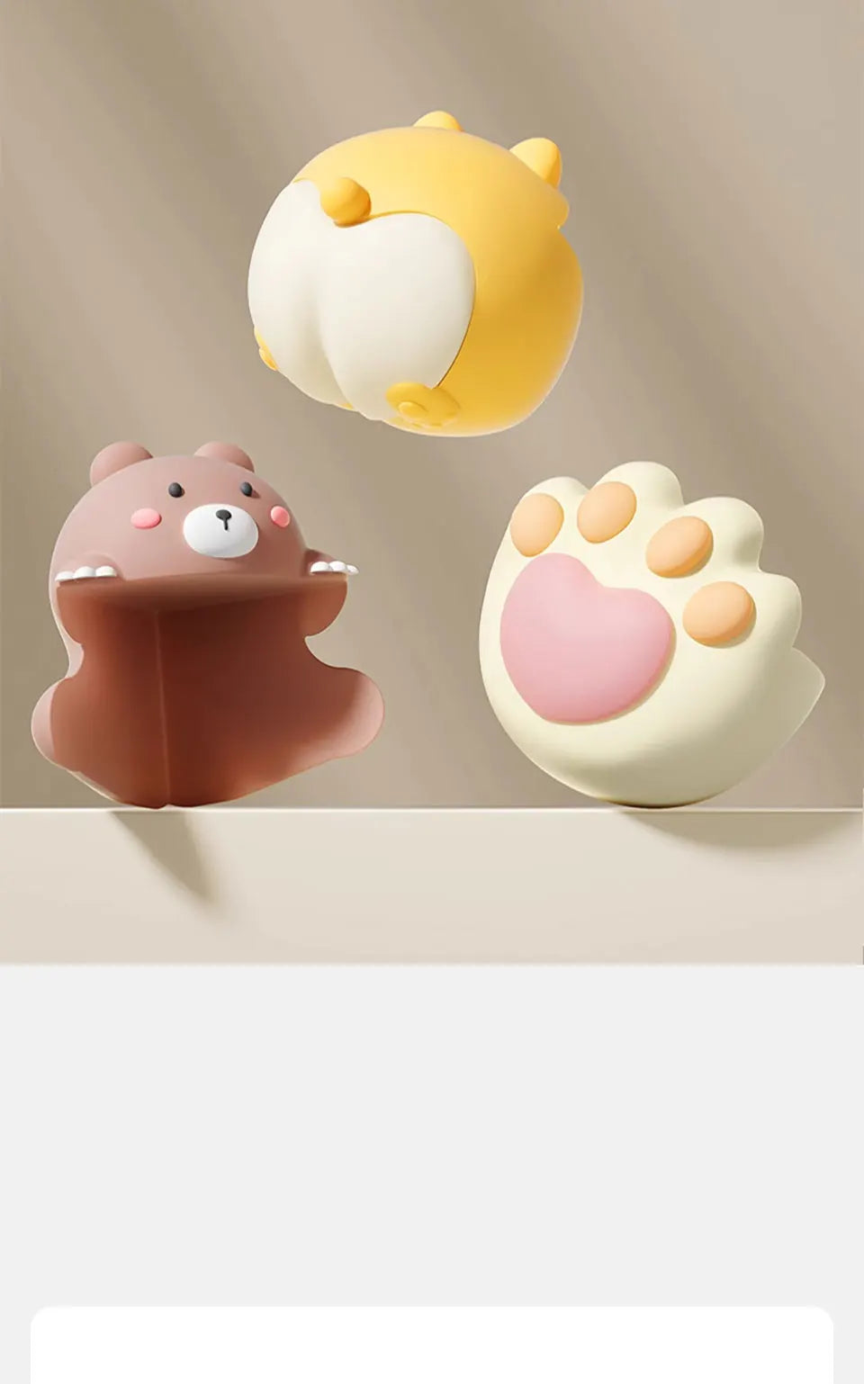 AIBEDILA niños silicona anticolisión ángulo dibujos animados lindo protección de seguridad esquina mesa pasta juegos de protección de seguridad para bebés