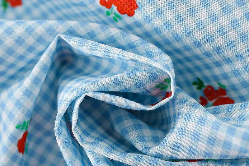 2024 Baby Girls Autumn Clothes Newborn Long Sleeve Bodysuit Toddler Plaid Rompers Infant Clothing Children Cotton Cute Overalls