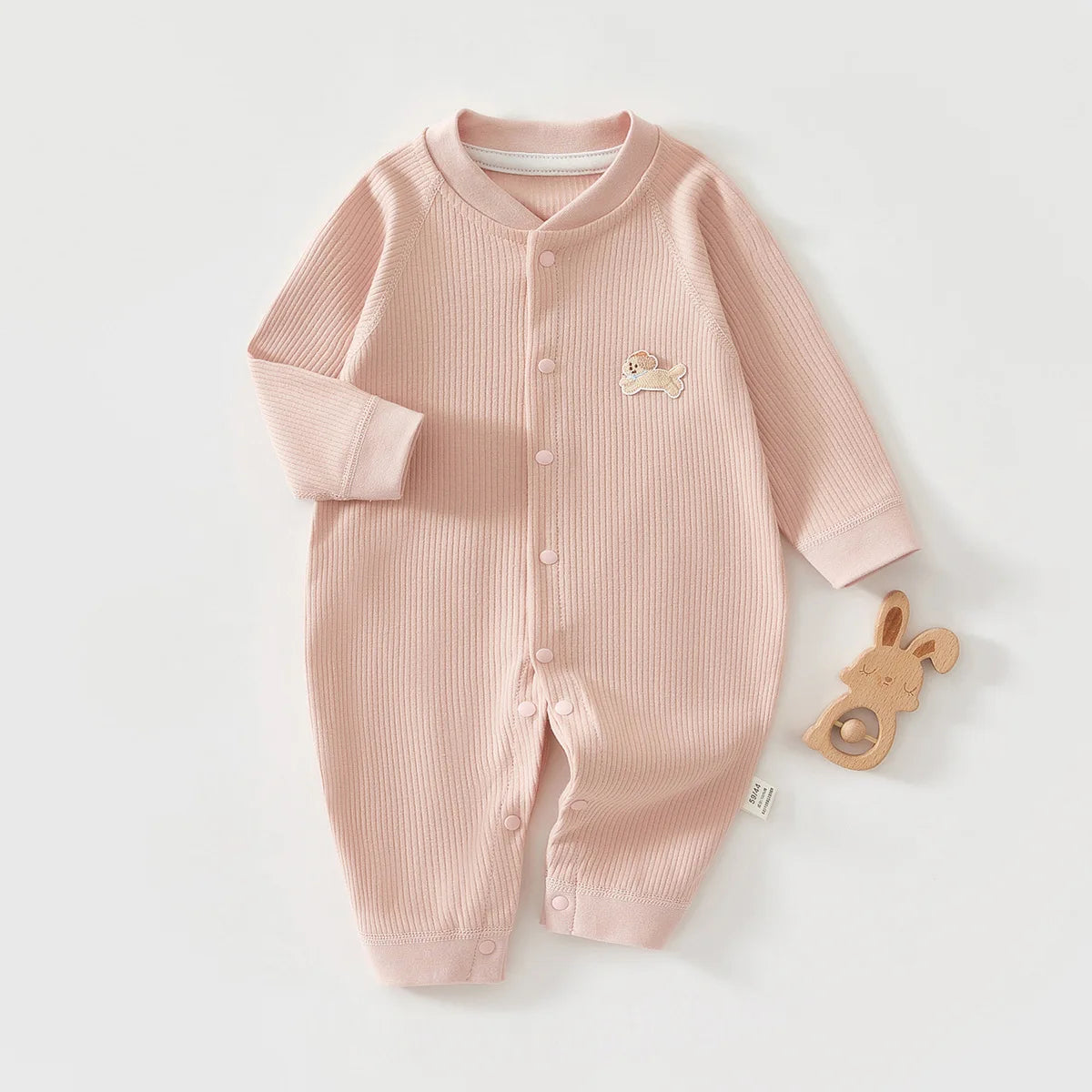 AYNIGIELL Mono para bebé, ropa de dormir de primavera y otoño, ropa de algodón puro para recién nacidos de 0 a 18 meses, mono para niños y niñas