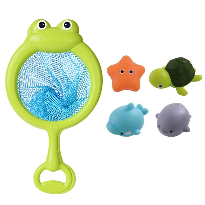 Juguetes con luz LED para bebé, animales bonitos, juguete de baño, agua de natación, flotador de goma suave, pato luminoso de inducción para niños, regalos divertidos