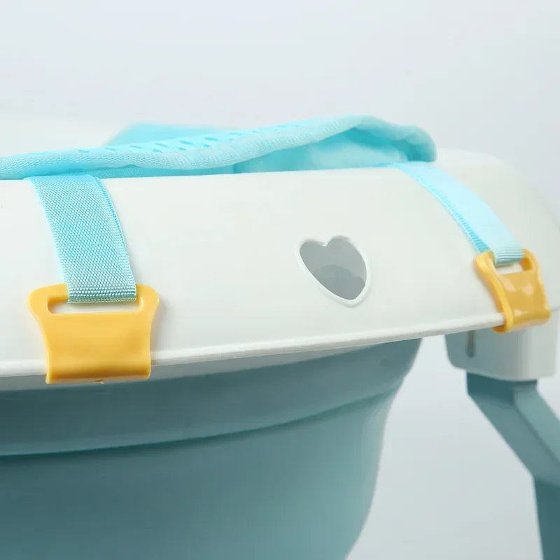 Alfombra de baño para bebé, red en T ajustable para recién nacido, Protector de baño, accesorios de baño, productos para bebé, estera y ducha plegables