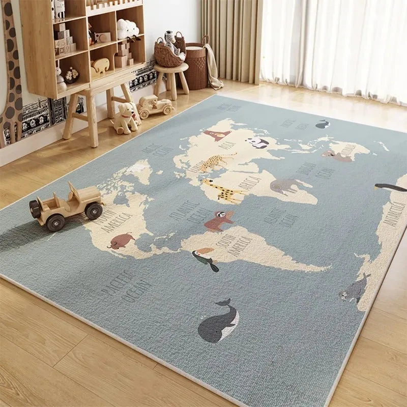 Alfombra de astronautas espaciales para sala de estar, decoración del hogar, sofá, mesa, alfombras de área grande, dormitorio, mesita de noche, alfombrilla para puerta de baño