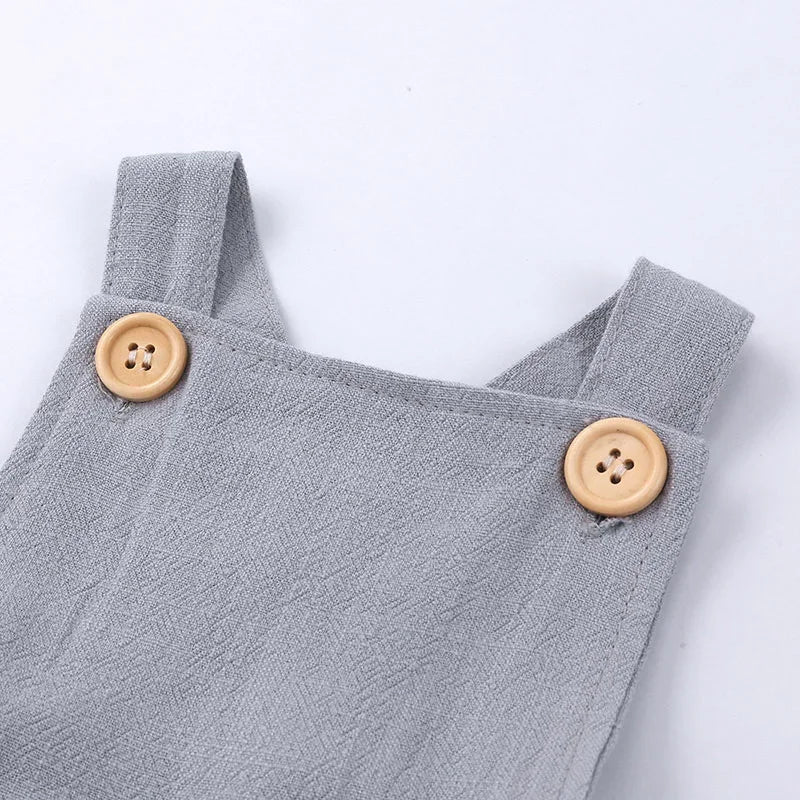 Ropa de moda para bebés recién nacidos, monos para niñas, ropa de algodón de Color sólido con cuello cuadrado, ropa de verano para bebés de 0 a 24 meses
